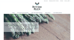 Desktop Screenshot of butcherblockboards.com